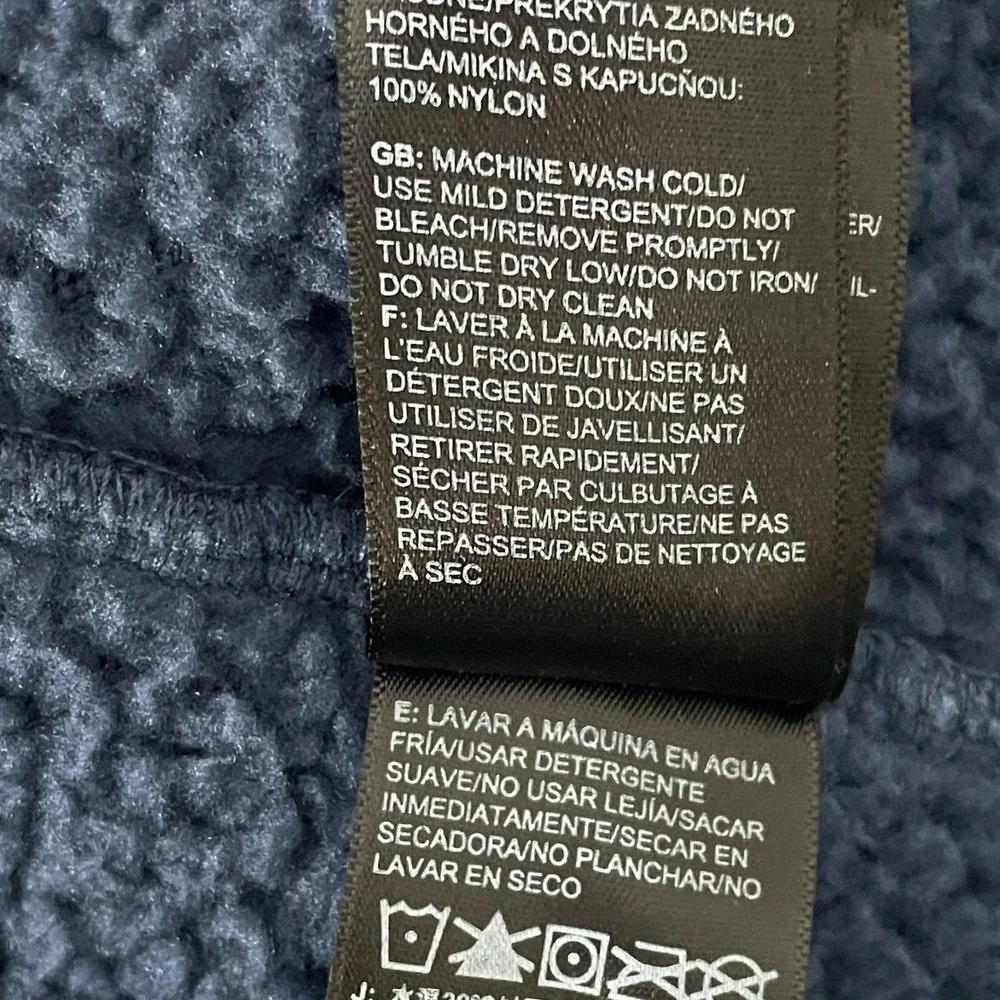 The North Face Blue Front Range Fleece Full Zip Hooded Jacket‎ | Mens Large